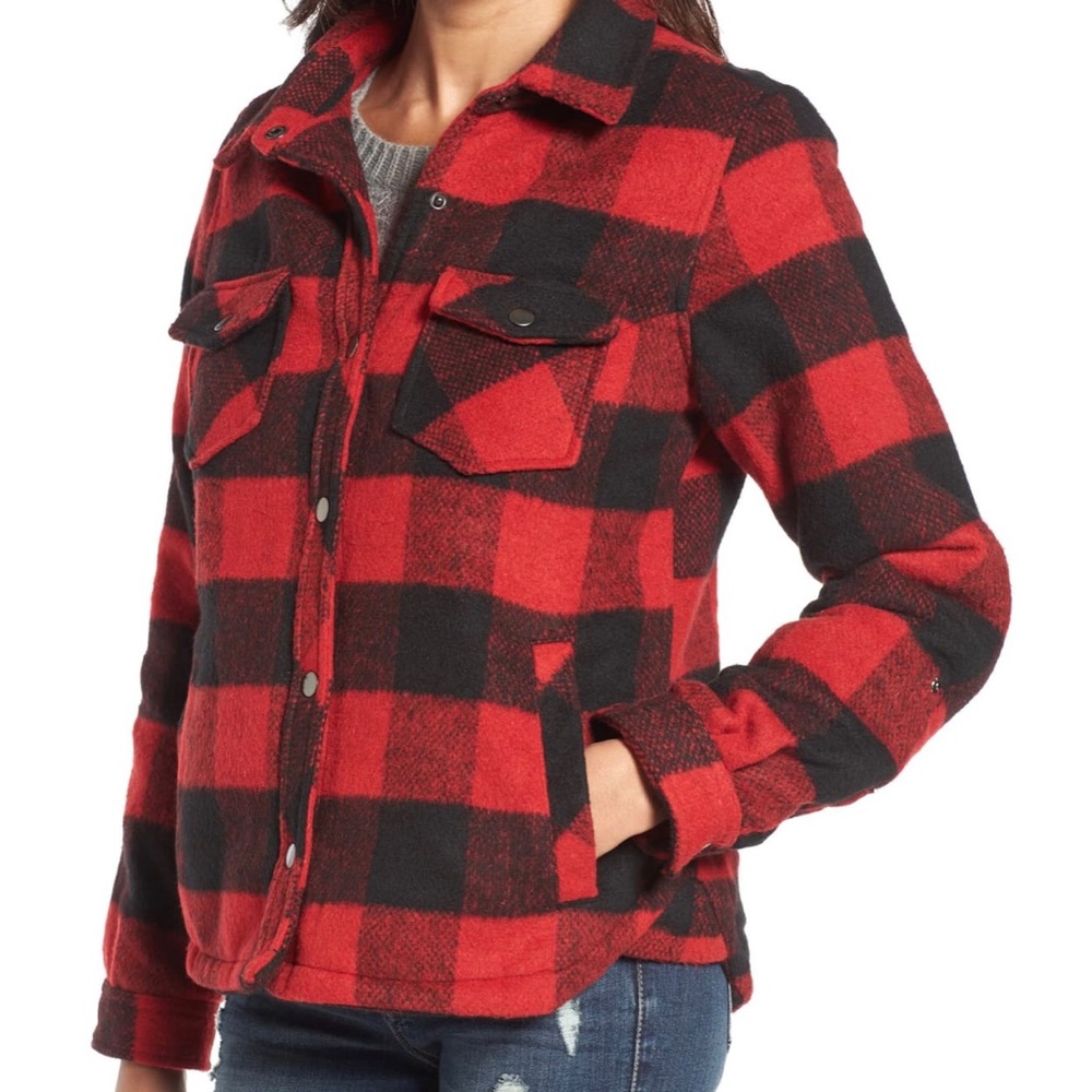 CoffeeShop buffalo check jacket